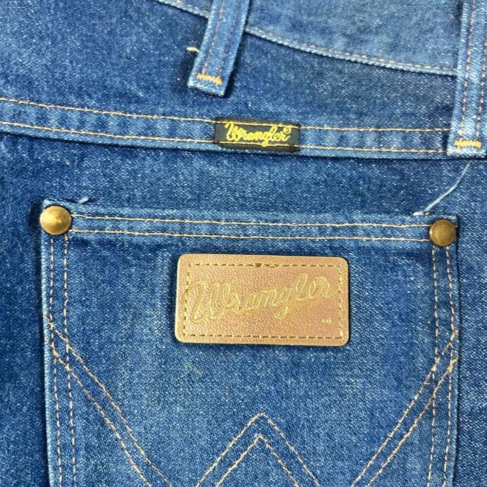 Men’s 33x34 Vintage Wrangler Carpenter Jeans Made USA Denim Workwear Western